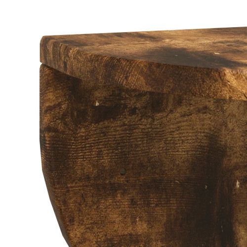 Стенен рафт Димян дъб 38 x 19 x 19 см Инженерно дърво