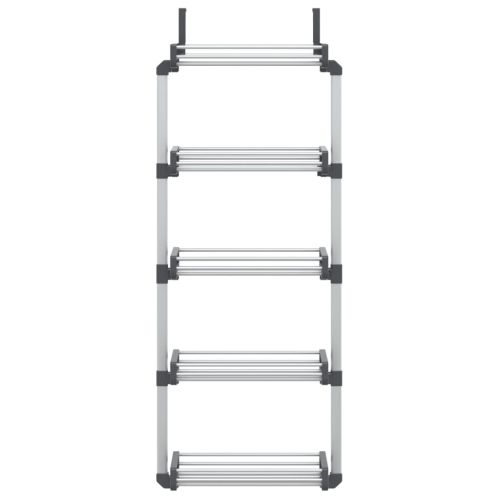 Органайзер за врата с 5 рафта 52x20x135 см алуминий