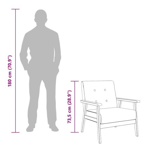 Фотьойл, жълт, текстил