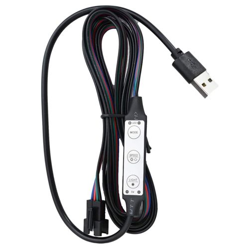 Рамка за легло с LED, черна, изкуствена кожа, 100x200 cм