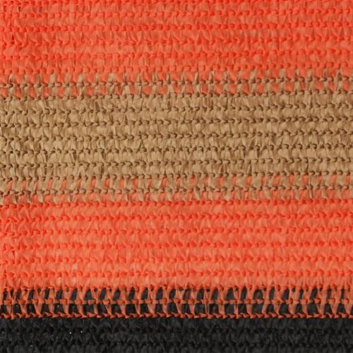 Балконски параван, многоцветен, 90x500 см, HDPE