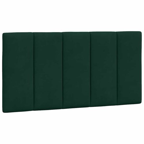 Легло с матрак Hanko, тъмнозелено, 100x200 см, кадифе