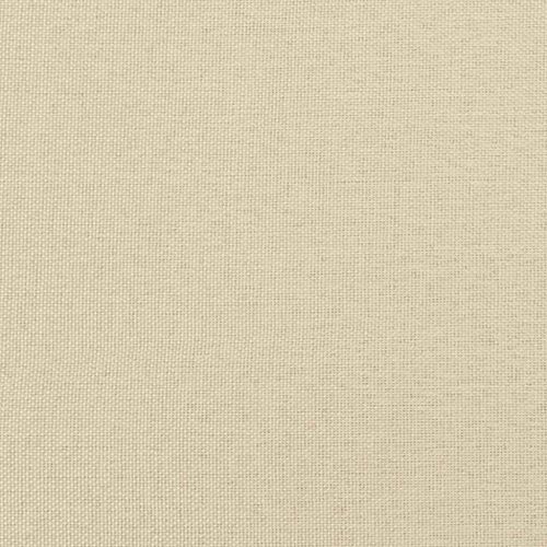 Рамка за легло без матрак Hanko, кремава, 120x200 см, плат