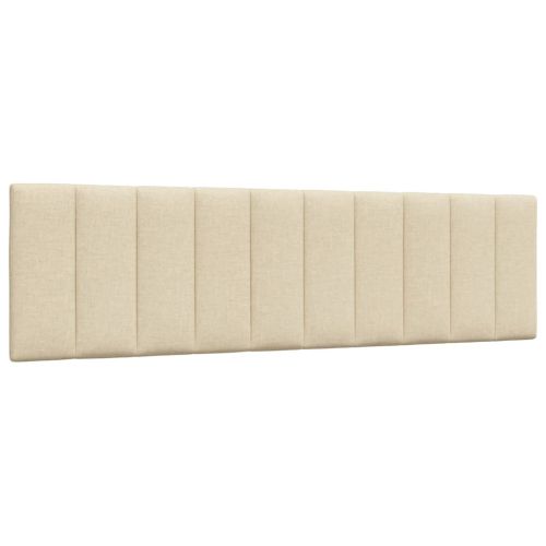 Легло с матрак Hanko, кремаво, 180x200 см, плат