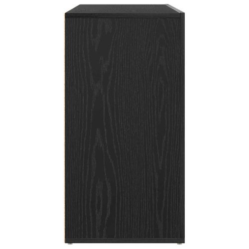 Служебен шкаф Черен дъб 120 x 36 x 69 см Инженерно дърво