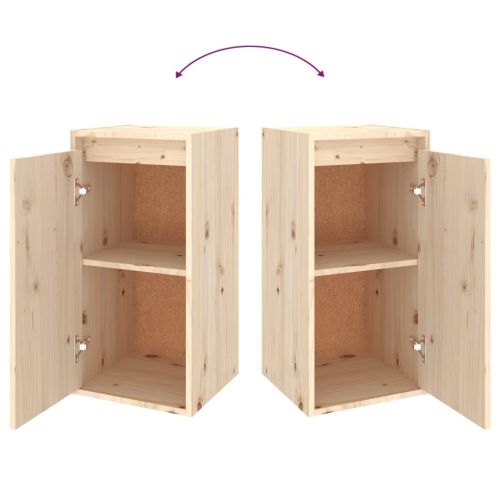 ТВ шкафове, 2 бр, бор масив