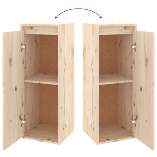 ТВ шкафове, 3 бр, бор масив