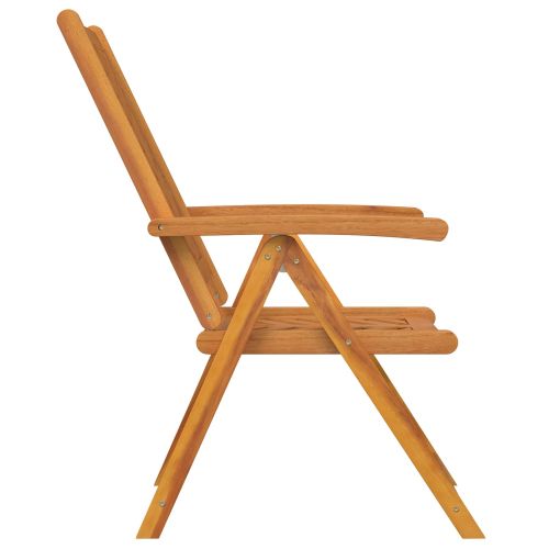 Стол с възможност за наклон 4 pcs Кафяво 57 x 71 x 90см Дърво