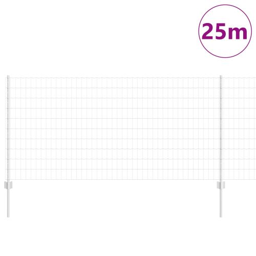 Ограда и колче Сребрист 1 x 25 m Стомана