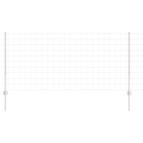 Ограда и колче Сребрист 1 x 25 m Стомана