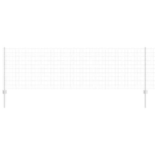 Ограда и колче Сребрист 0,8 x 25 m Стомана