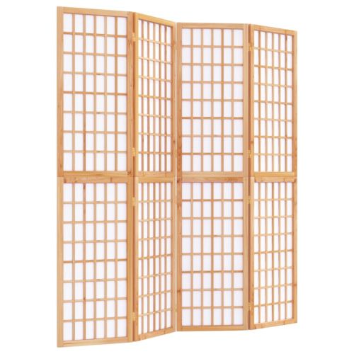 Сгъваем параван за стая, 4 панела, в японски стил, 160x170 cм