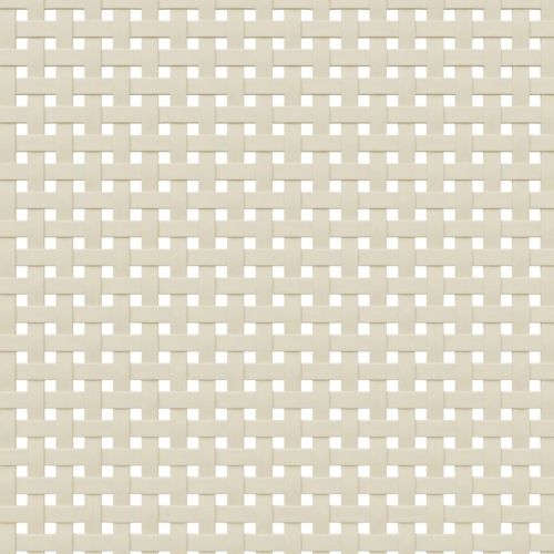 Нощно шкафче SENJA ратанова визия бяло 40x35x80 см бор масив