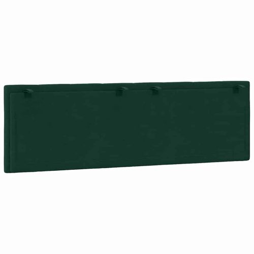 Мека табла за легло Hanko, тъмнозелена, 160 см, кадифе