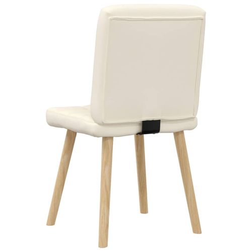 Трапезни столове, 4 бр, лен