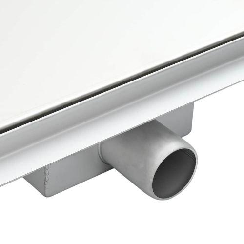 2 в 1 триъгълна душ дренаж Сребрист 25 x 25 cm