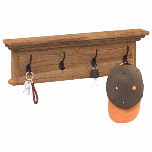 Стенна закачалка за палта Естествен 70 x 10 x 20 cm