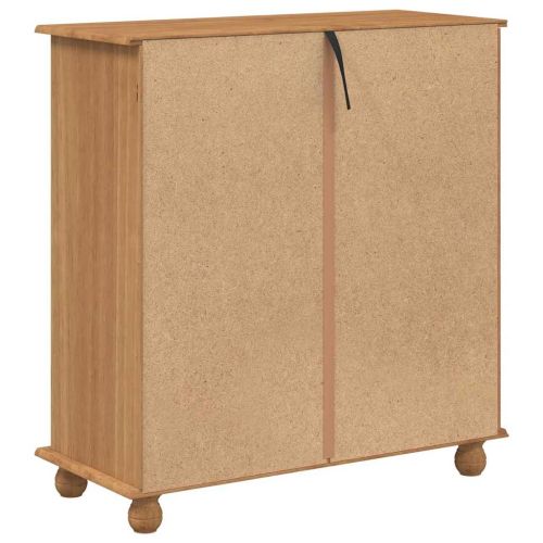 Шкаф с чекмеджета с чекмедже ASKIM Кафяво 91 x 40 x 95.5 см