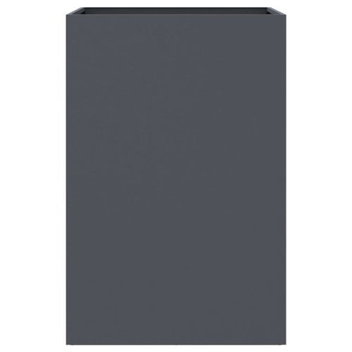 Кашпа, антрацит, 52x48x75 см, стомана