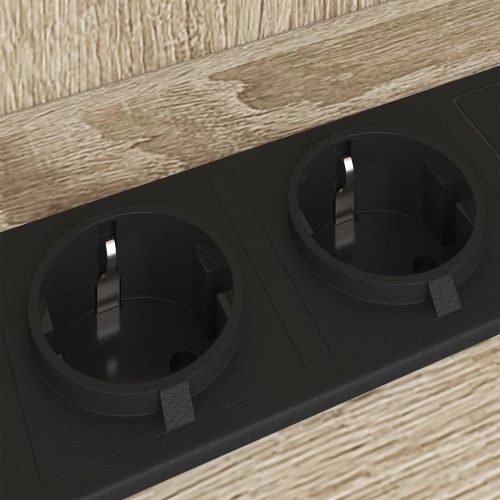 Нощен шкаф 2 pcs Сонома дъб 40 x 40 x 61 см Инженерно дърво