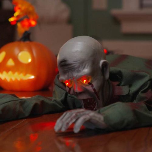 Хелоуин Пълзящ Зомби Зелен 112 x 25.5 x 21.5 см Полиестер