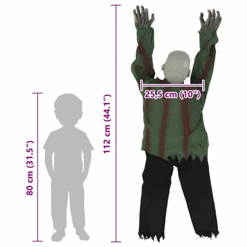 Хелоуин Пълзящ Зомби Зелен 112 x 25.5 x 21.5 см Полиестер