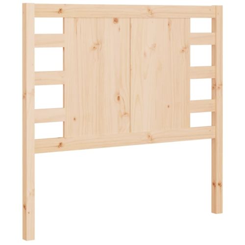 Табла за спалня, 81x4x100 см, борово дърво масив