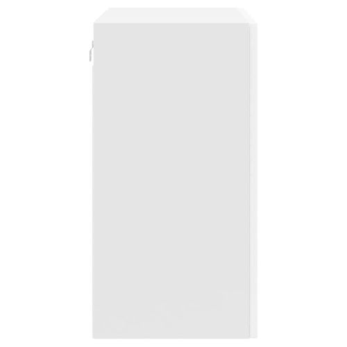 Кухненски стенен шкаф Porto, бял, инженерно дърво