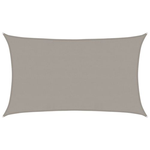 Платно-сенник, 160 г/м², правоъгълно, светлосиво, 5x8 м, HDPE