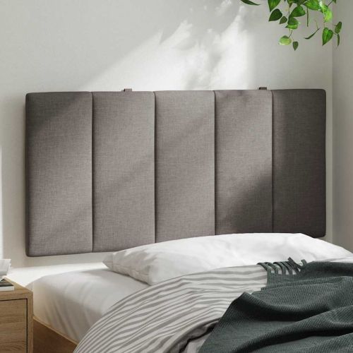 Мека табла за легло Hanko, таупе, 100 см, плат