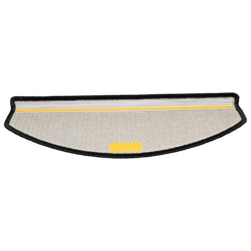 Изтривалки за стълби, 20 бр., 65x24x4 см, антрацит, полукръгли, големи