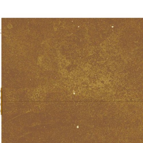 Градинска порта 85x75 см, кортенова стомана