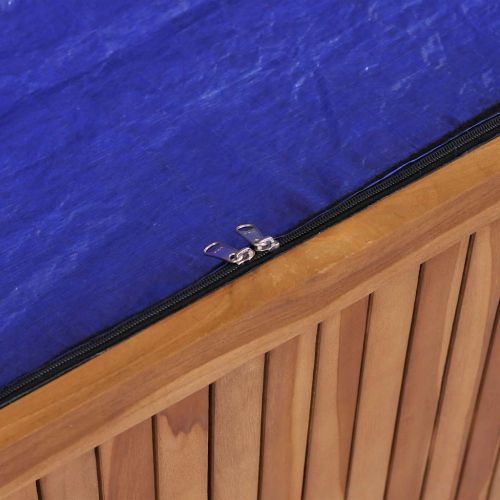 Градинска кутия за съхранение 200x50x58 см акациево дърво масив