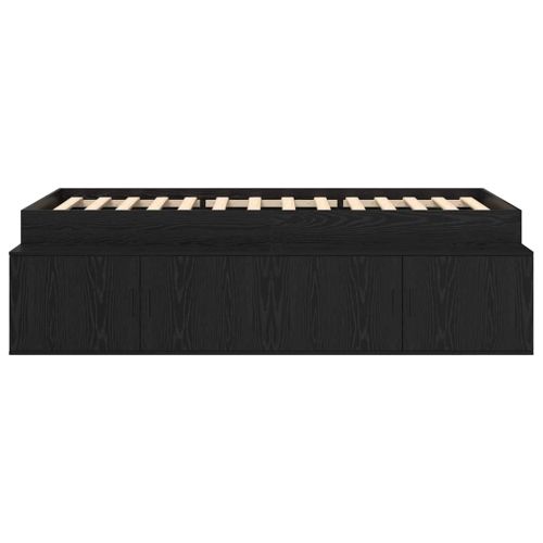 Рамка за легло Черния дъб 90 x 200 cm Инженерно дърво