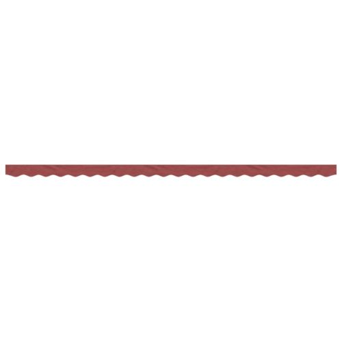 Резервно платнище за волан за тенти, бордо ленти, 5 м