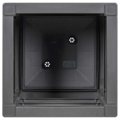 Градинска саксия Антрацит 36 x 36 x 35 см Полипропилен