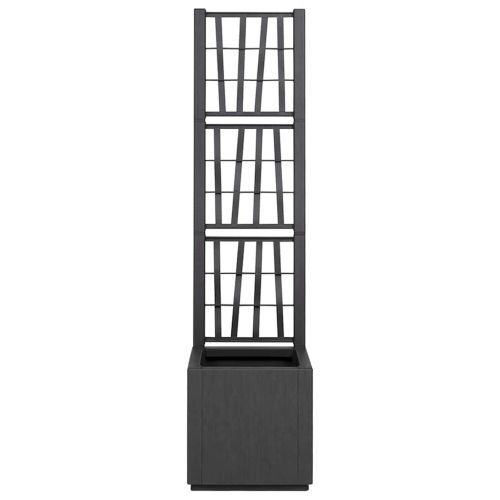 Градинска саксия Антрацит 36 x 36 x 140 см Полипропилен