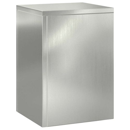 Стойка за растения 2 pcs Сребрист 24 x 24 x 35 см