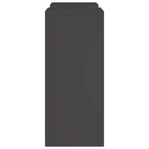 Стойка за растения 2 pcs Черно 24 x 24 x 55 см Стомана