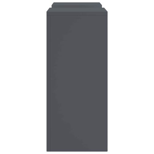 Стойка за растения 2 pcs Антрацит 24 x 24 x 55 см Стомана