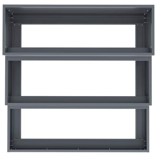 Градинска саксия Антрацит 90 x 90 x 35 см