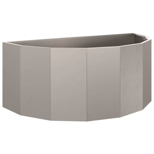 Кашпа Ръждясало 90 x 45 x 35 cm Патинираща стомана