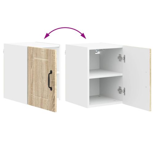 Кухненски шкаф 2 pcs Сонома дъб 30 x 31 x 40 см Инженерно дърво