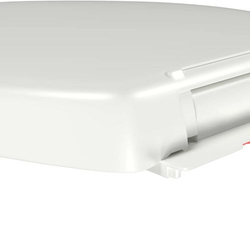 Тоалетна седалка, плавно затваряне, бърз монтаж/демонтаж, бяла