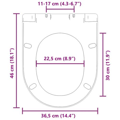 Тоалетна седалка, плавно затваряне, бърз монтаж/демонтаж, бяла