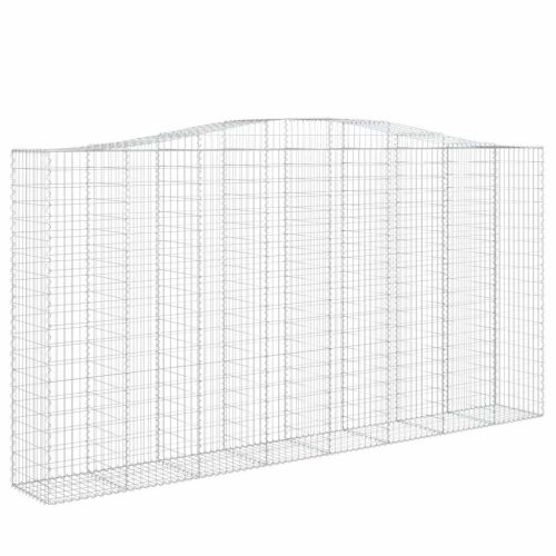 Габионни кошници арка 9 бр 400x50x200/220 см поцинковано желязо