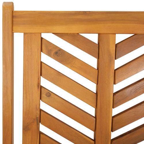 Стол с възможност за наклон 4 pcs Кафяво 57 x 71 x 90см Дърво