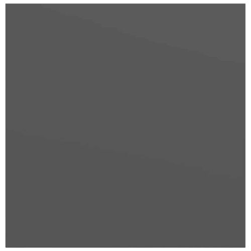 Окачен стенен рафт, сив гланц, 23x23,5x3,8 см, МДФ