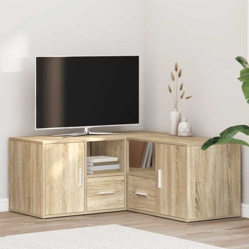 Ъглов шкаф, дъб сонома, 160x40x45 см, инженерно дърво