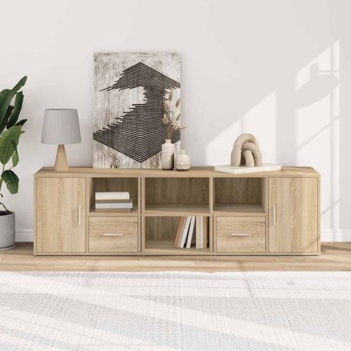 Ъглов шкаф, дъб сонома, 160x40x45 см, инженерно дърво